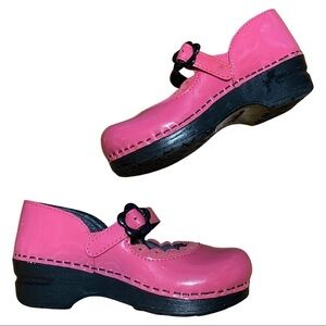 Dansko Bubblegum Jill Patten leather